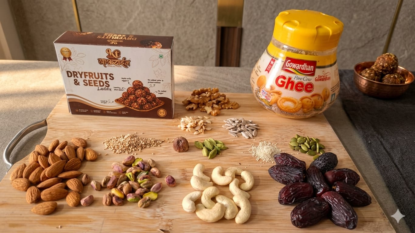 Dryfruits and Seeds Laddu-400gm - Image 2