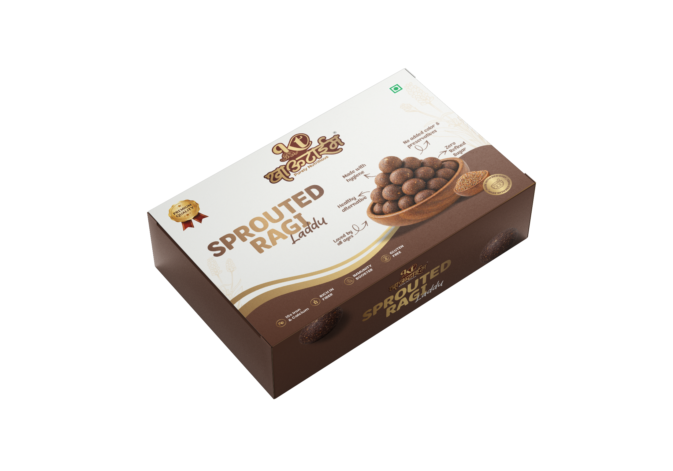 Spouted Raggi Laddu-360gm