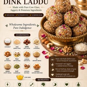 Premium Dink Laddu (Gond Laddu) - 200 gm
